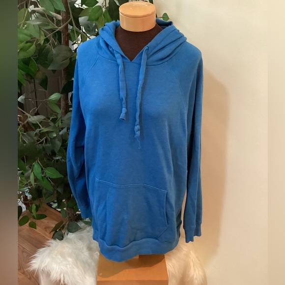 SO Lounge Life Game Day sweatshirt light royal blue woman’s juniors XXL - Picture 2 of 11